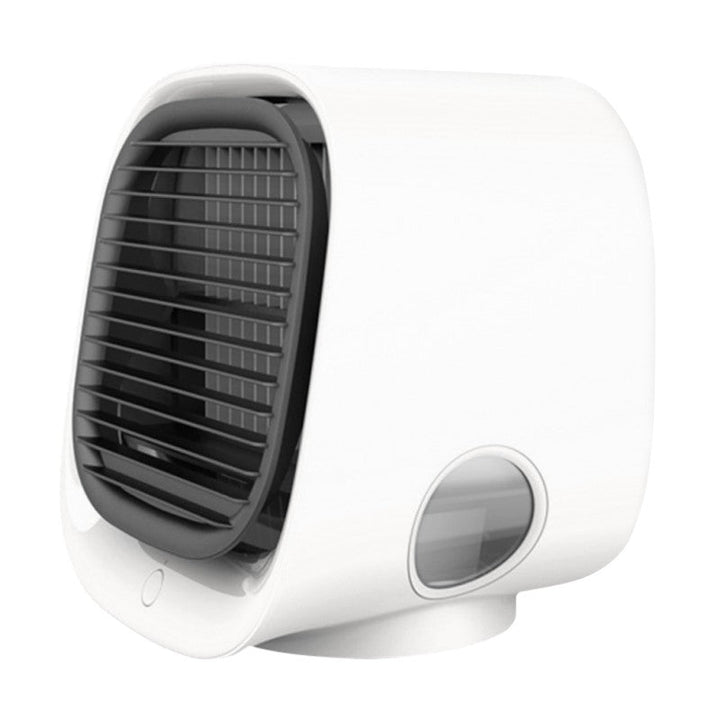 Efficiënte luchtkoeler voor thuis en kantoor, zorgt voor frisse lucht en verkoeling; compact en energiezuinig.