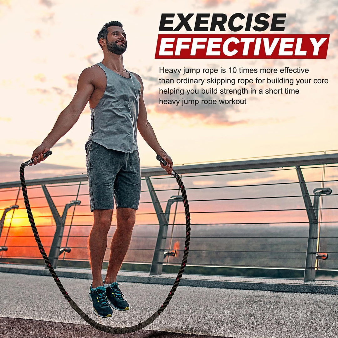 Dynamisch springtouw voor effectieve cardio training en snelle workout sessies.