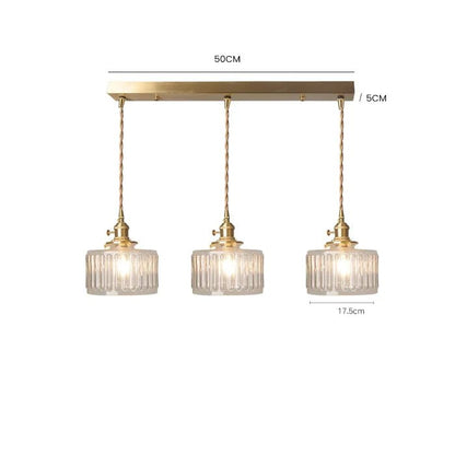 "Verstelbare vintage glazen hanglamp met chique uitstraling voor elegante interieurverlichting. Diameter 30 cm, hoogte 50-100