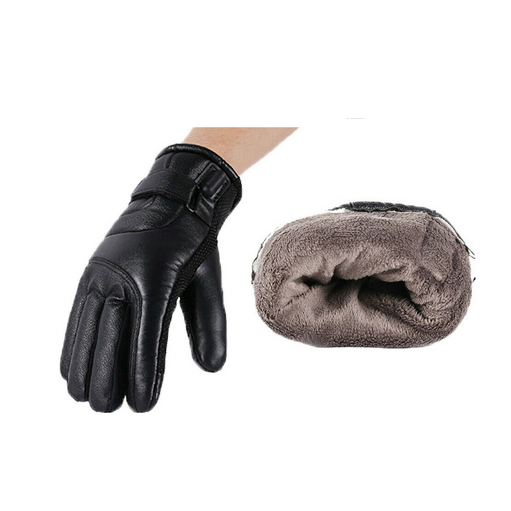 Unisex verwarmde handschoenen, ideaal tegen koude handen, waterdicht en touchscreen compatibel voor outdoor activiteiten.
