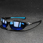 Zwart Blauw Spiegel
