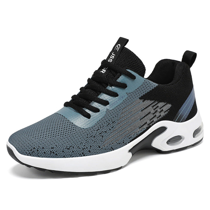 Heren orthopedische sneakers aan de voet; comfortabele en stijlvolle keuze voor herenmode, met goede demping.
