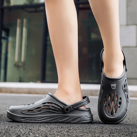 Antislip waterdichte sandalen; veilig en comfortabel voor heren en dames, perfect voor natte ondergronden.
