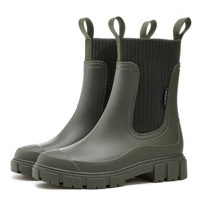 Warme winterlaarzen: waterdichte dames Chelsea boots met antislipzool, comfortabel en stijlvol voor de kou.
