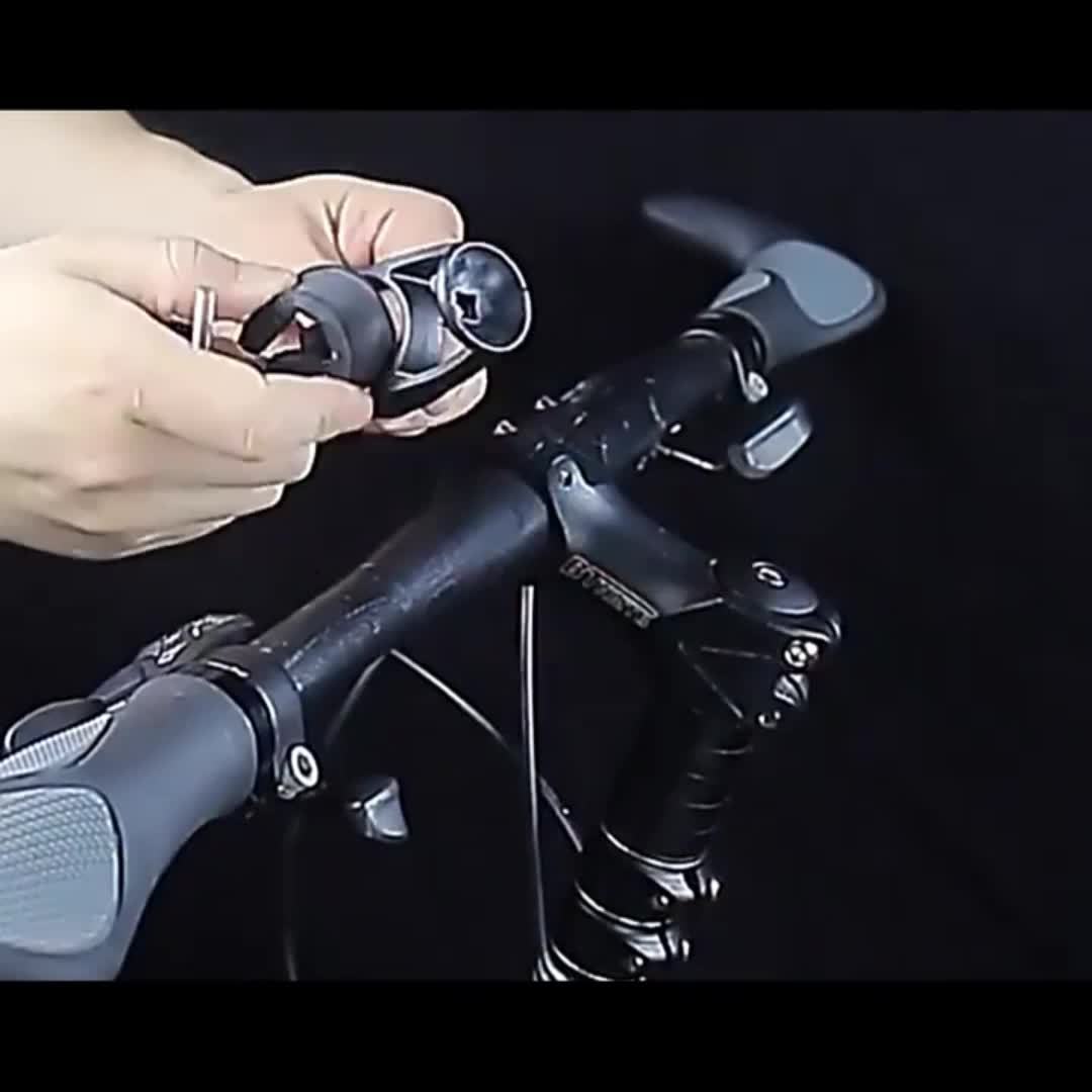 Waterdichte fietstelefoonhouder & motorhouder, 360° draaibaar. Universele smartphone navigatie accessoire.