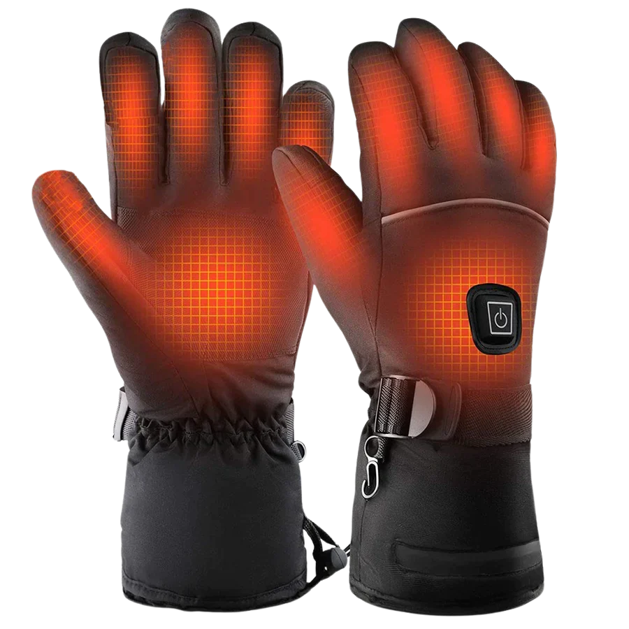Heren en dames verwarmde winterhandschoenen. Biedt optimale koudebescherming voor wintersport en outdoor in extreme kou.