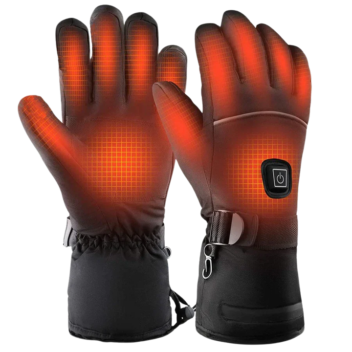 Heren en dames verwarmde winterhandschoenen. Biedt optimale koudebescherming voor wintersport en outdoor in extreme kou.