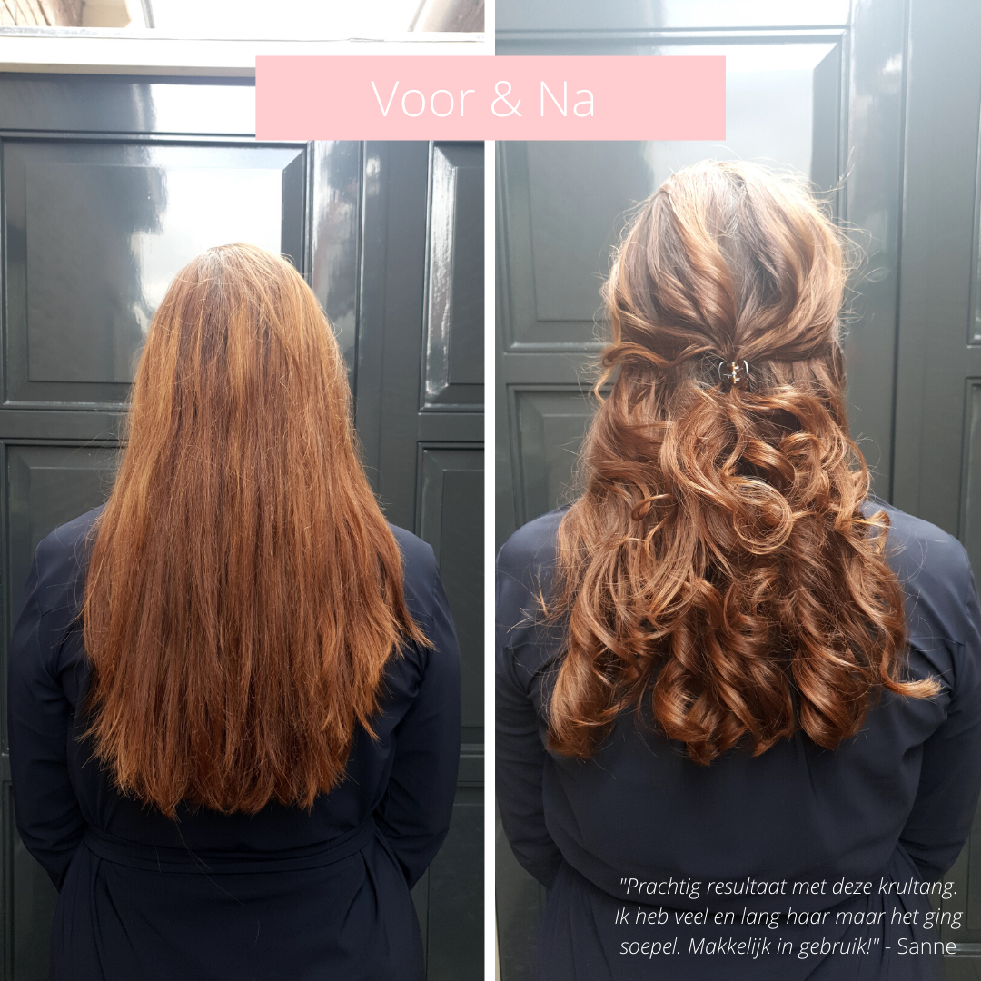 Draadloze automatische haarkruller voor dames, voor snelle en makkelijke professionele krullen. Ideaal voor haarstyling.