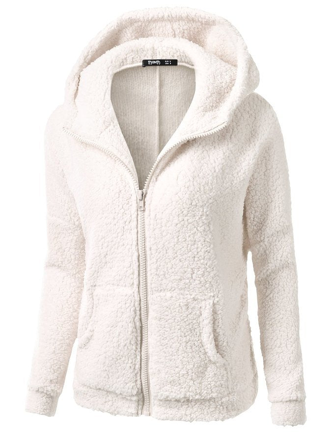 Zacht fleece dames vest met rits, ideaal als warme tussenlaag.