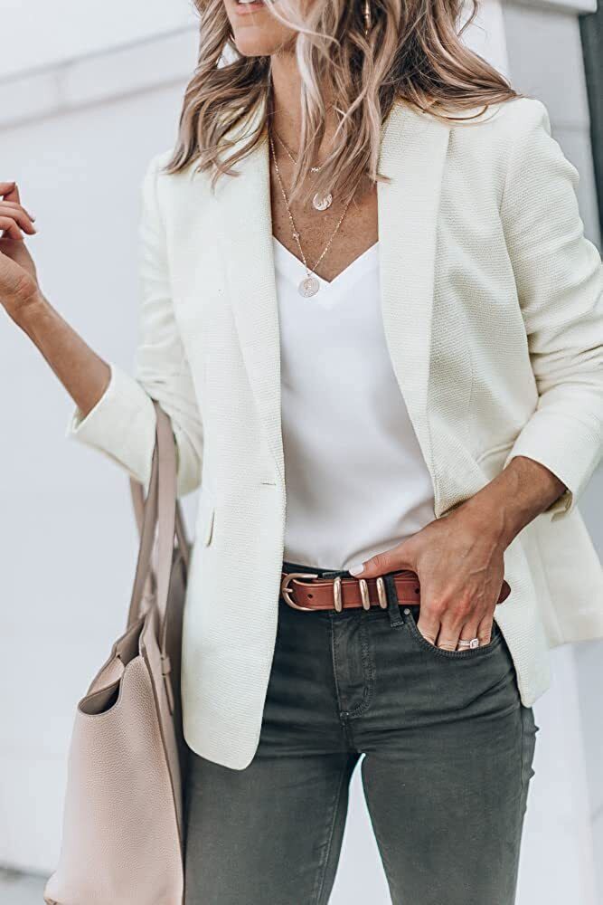 Dameskleding Margaux: stijlvolle vrijetijdsblazer, comfortabel en chic.