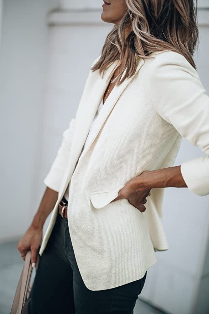 Elegante dames Margaux blazer, regular fit, ideaal voor een nette, comfortabele look.