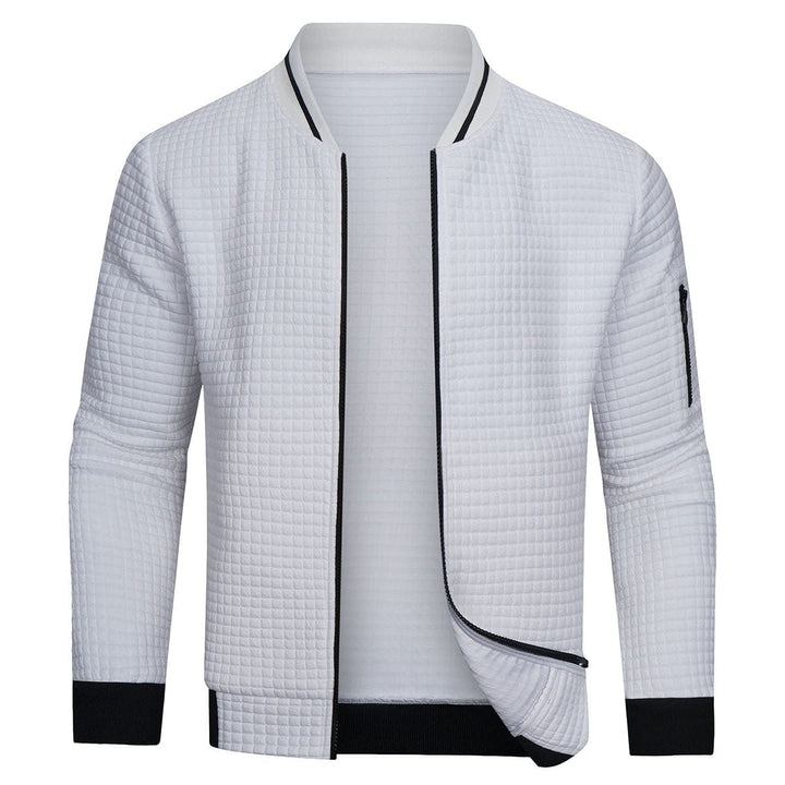 Groen heren warm casual vestjack, comfortabel en stijlvol, ideaal voor winterse dagen.