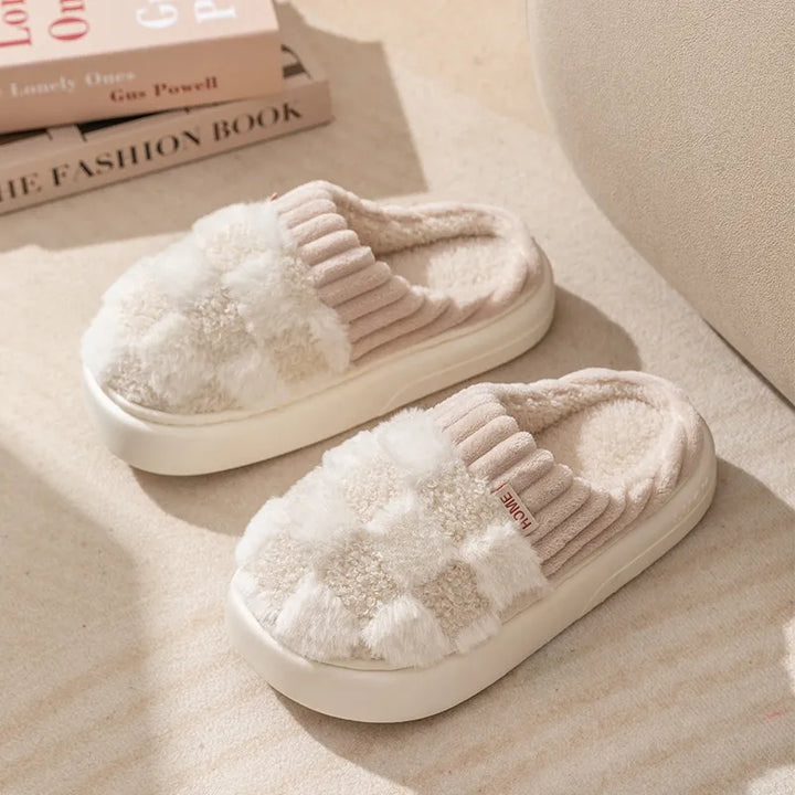Unisex dikke & zachte pantoffels voor ultiem comfort thuis. Warme wintersloffen met antislipzool.