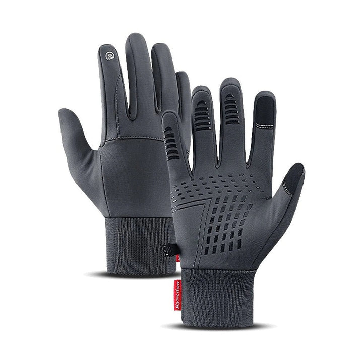 Winddichte unisex thermische handschoenen met anti-slip voor fietsen, wandelen en buitensport. Waterbestendig.