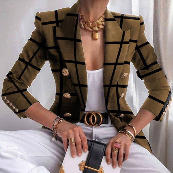 Dames HarrietsJacket blazer met getailleerde pasvorm. Een elegant en trendy jasje, essentieel voor vrouwenmode.