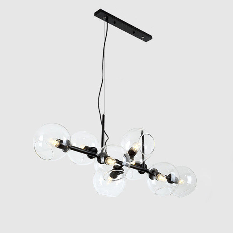 Ultramoderne LED eettafel hanglamp; minimalistische verlichting als eyecatcher in interieur.