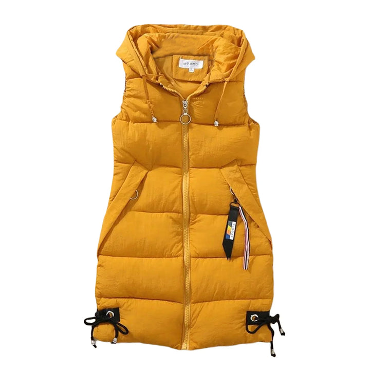 Warme dames bodywarmer, perfect als bovenkleding voor een casual look.