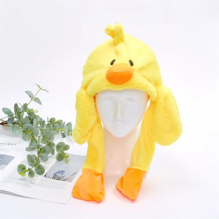 Schattige kattenmuts met beweegbare oren, een absolute must-have voor kinderen.