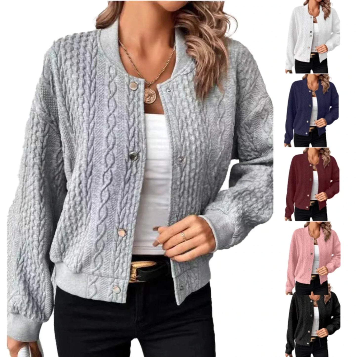 "Zacht damesvest met knoopjes, elegant ontwerp, perfect voor meerdere looks, gemaakt van hoogwaardige materialen."