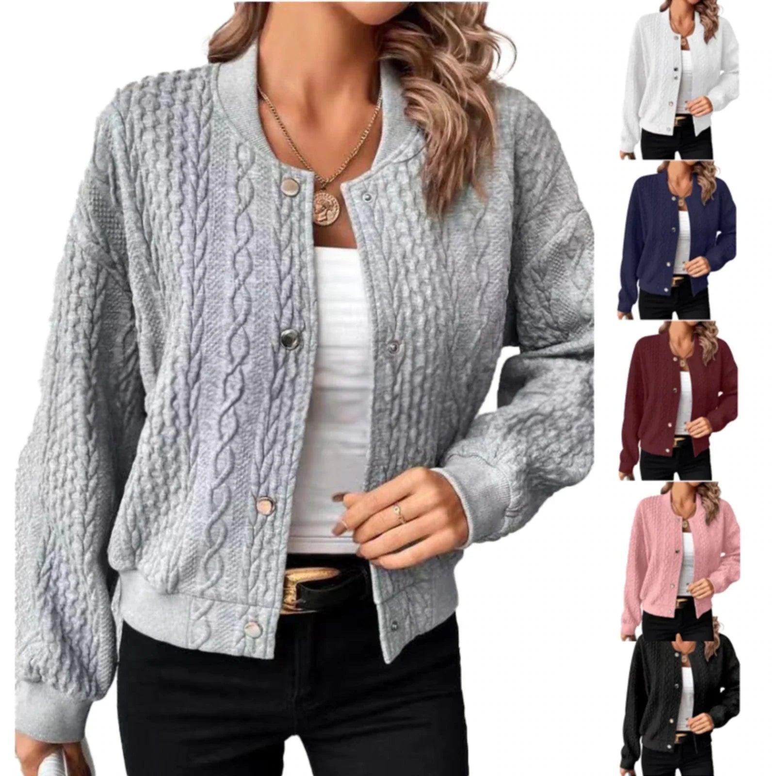 "Zacht damesvest met knoopjes, elegant ontwerp, perfect voor meerdere looks, gemaakt van hoogwaardige materialen."