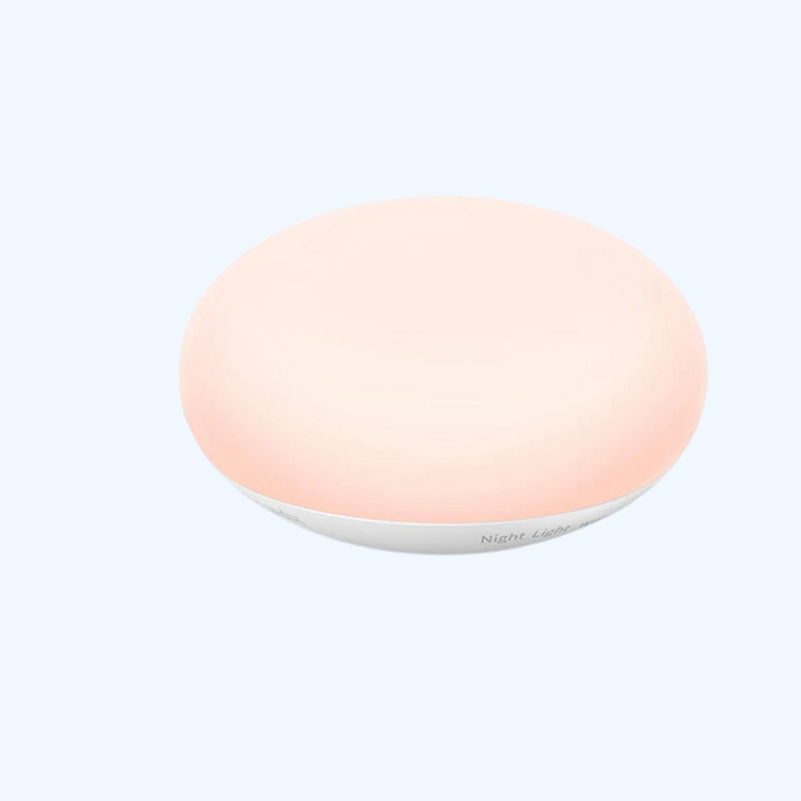 Borstvoedings nachtlampje van BPA-vrij siliconen, zacht oogvriendelijk licht voor de babykamer.