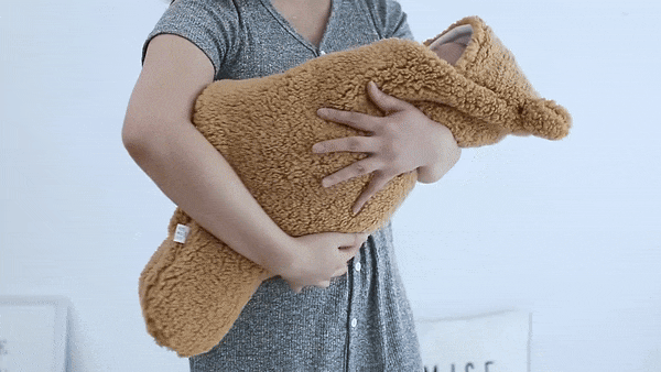 Zachte, ademende katoenen wikkeldoek voor baby's; comfort, geborgenheid en rust voor pasgeborenen.