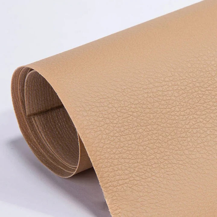 Hoogwaardig zelfklevend PU leer voor meubelreparatie en leder onderhoud.