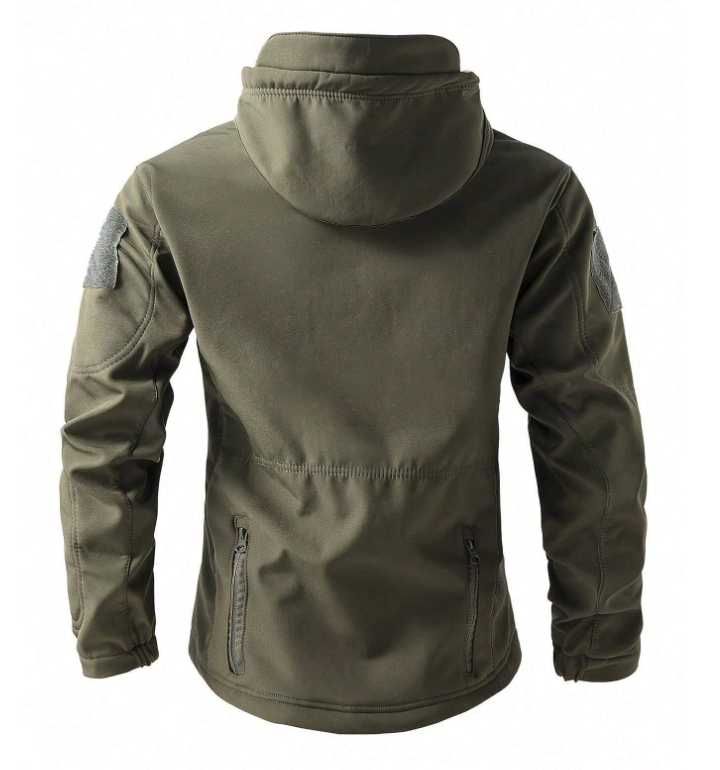 Complete waterdichte outdoor set met warme fleecevoering, perfecte bescherming voor koude dagen.